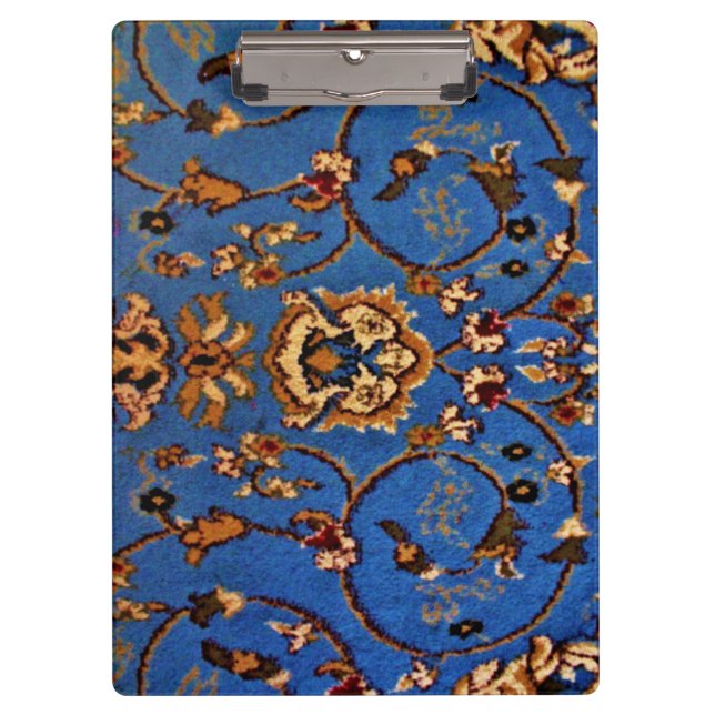 Porte-bloc Tapis Oriental Bleu (Devant)