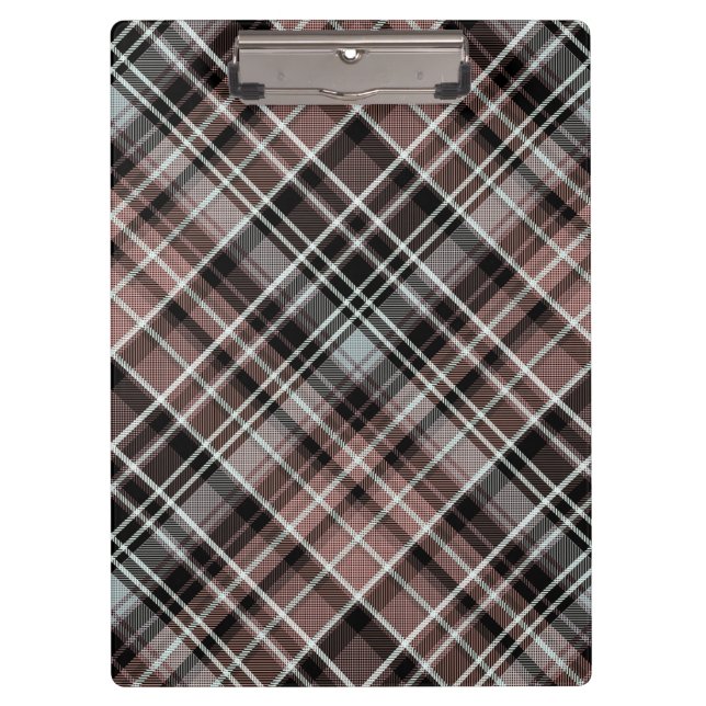 Porte-bloc Tartan plat classique (Devant)