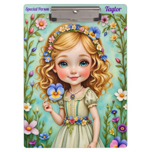 Porte-bloc TAYLOR ~ Mignonne fille ~