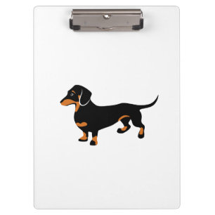 Porte-bloc Teckel mignon - chien de Doxie