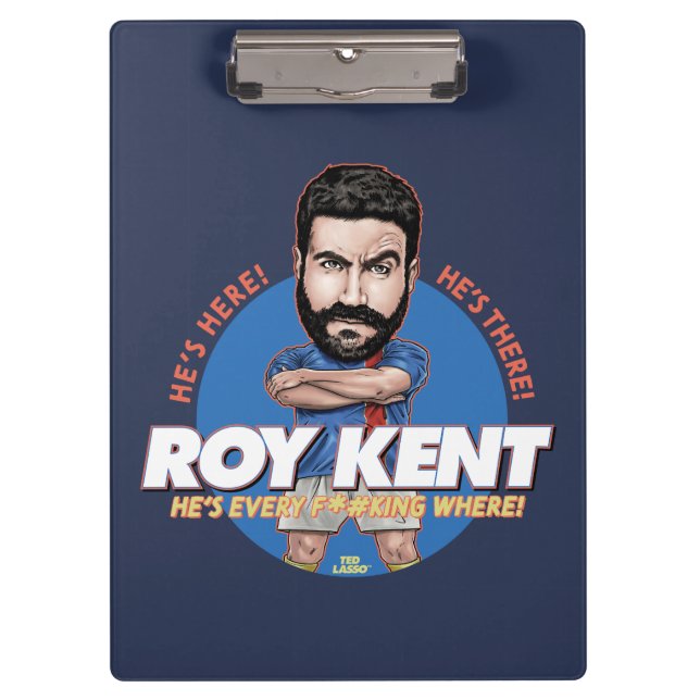 Porte-bloc Ted Lasso | Roy Kent Bobblehead (Devant)