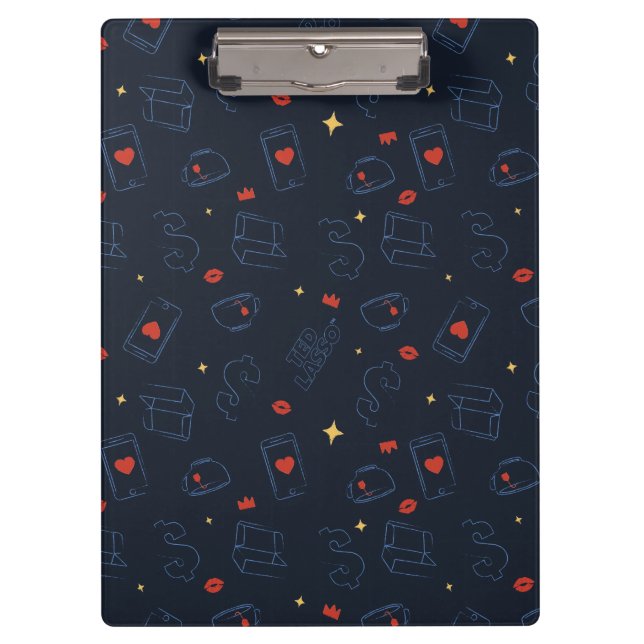 Porte-bloc Ted Lasso | Tea et biscuit Icon Toss Motif (Devant)