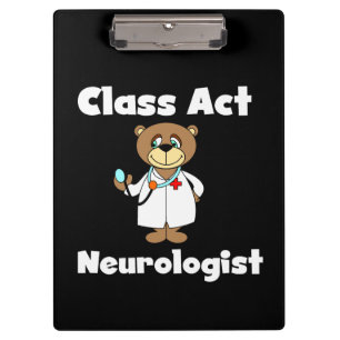 Porte-bloc Teddy Bear Class Act Neurologue Porte - bloc