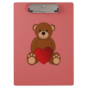 Porte-bloc Teddy Love
