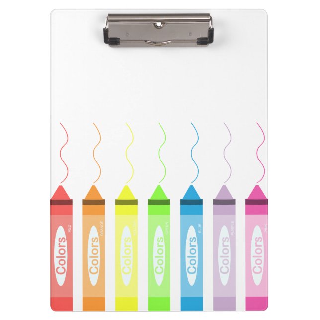 Porte-bloc Temps de coloriage ! (Devant)