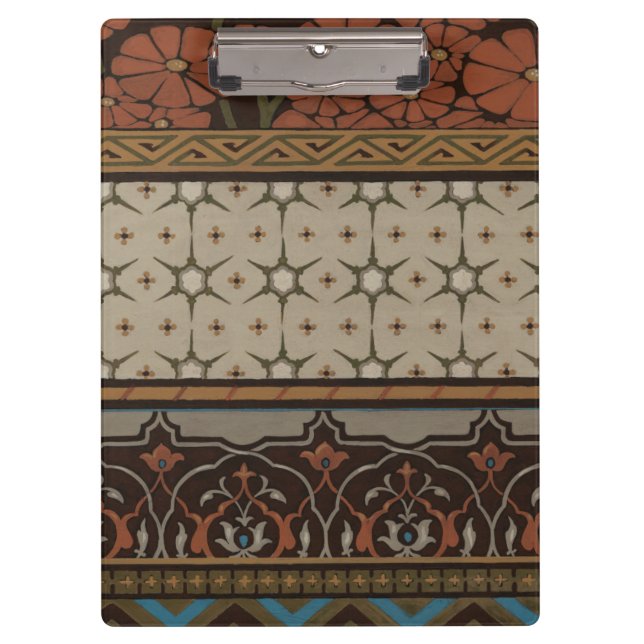 Porte-bloc Textile d'origine avec Motifs décoratifs (Devant)