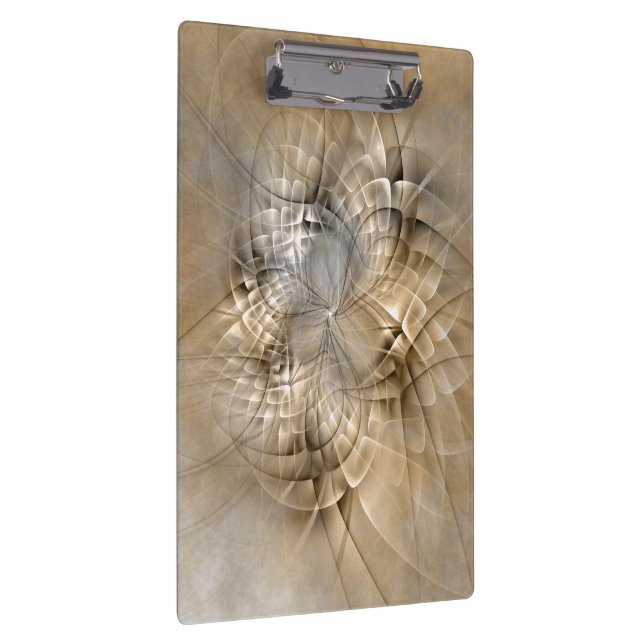 Porte-bloc Texture d'art fractal moderne abstrait Tons de Ter (Swatch)