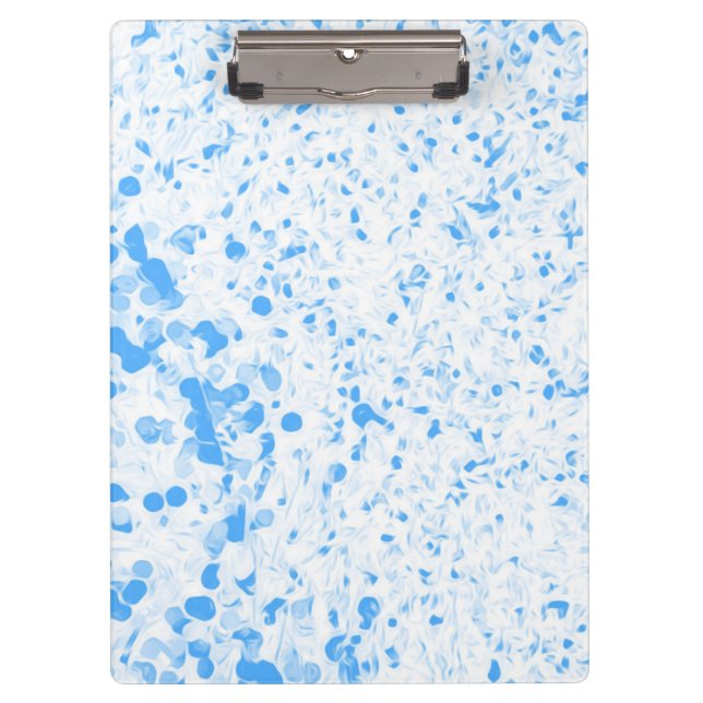 Porte-bloc Texture de plaque - Bleu (Devant)