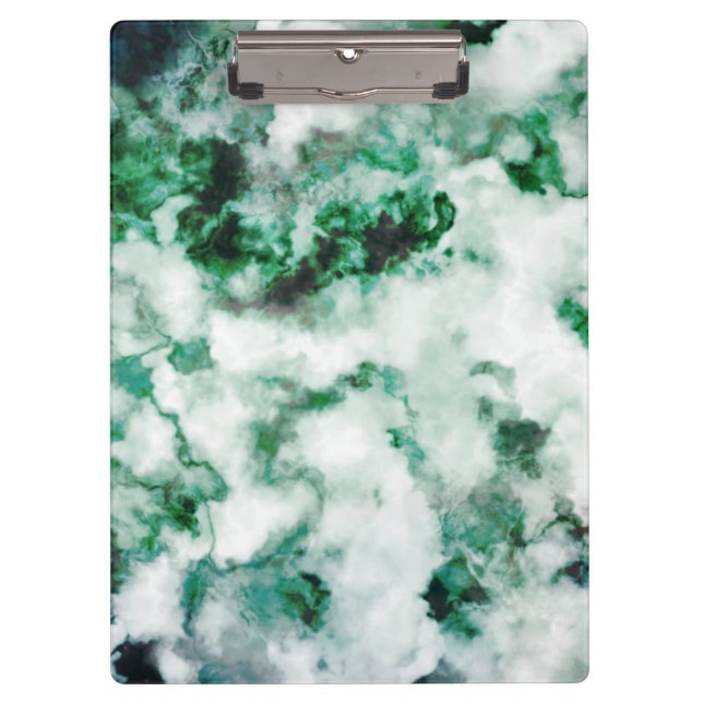 Porte-bloc Texture marbrée de quartz (Devant)