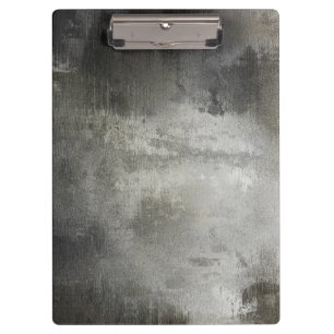Porte-bloc texturisé noir et blanc grunge abstrait d'art