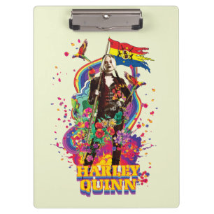 Porte-bloc The Suicide Squad   Harley Quinn Flowers & Rainbow