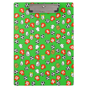 Porte-bloc Thème de football avec Chemises rouges