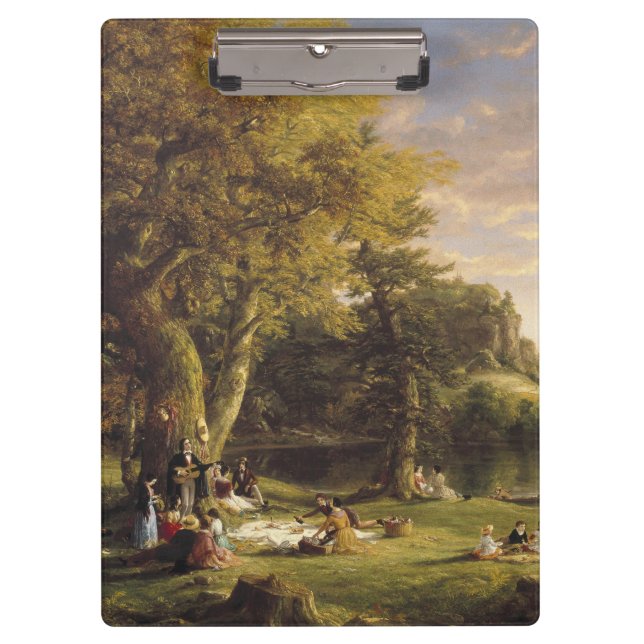 Porte-bloc Thomas Cole Le Pic-Nic (Devant)
