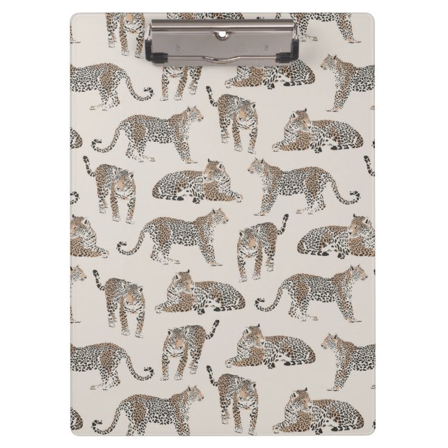 Porte-bloc Tiger animal rose moderne (Devant)