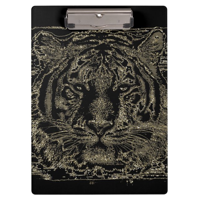 Porte-bloc Tiger face #5 (Devant)