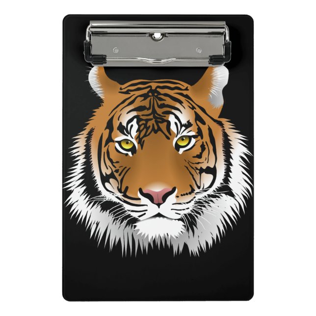 Porte-bloc Tiger Face Mini Clipboard (Devant)