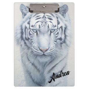 Porte-bloc Tigre blanc