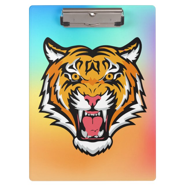 Porte-bloc Tigre torche tête-25818 (Devant)