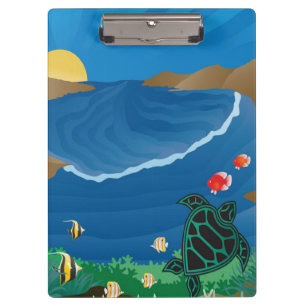 Porte-bloc Tortue de baie d'Hawaï Hanauma