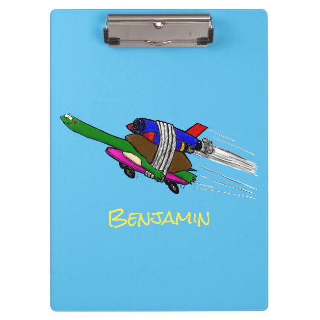 Porte-bloc Tortue volante (Devant)