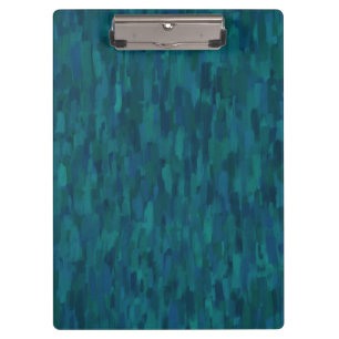 Porte-bloc Touches de pinceau impressionnistes, marine, sarce