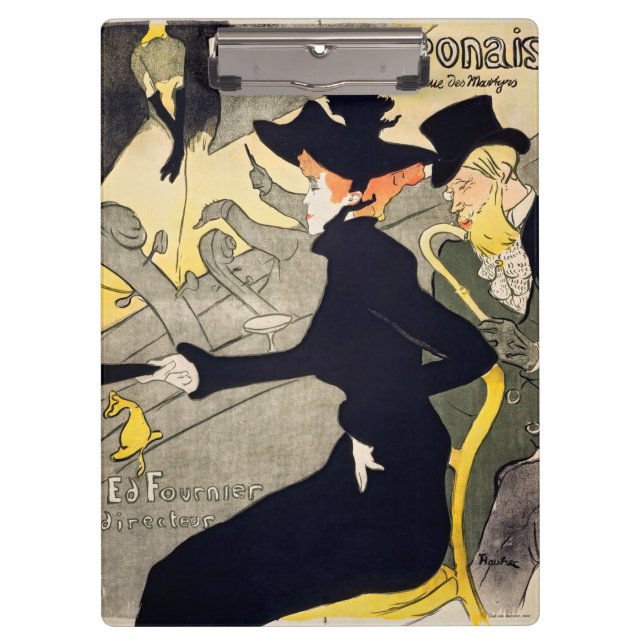 Porte-bloc Toulouse-Lautrec - Divan Japonais (Devant)