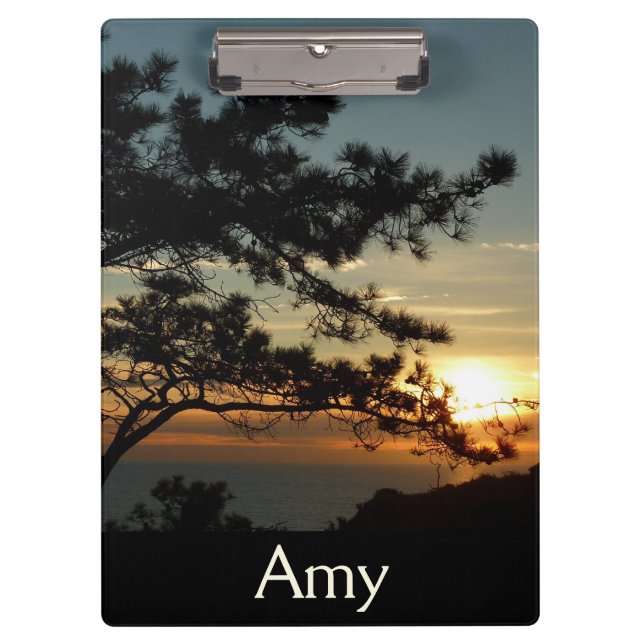 Porte-bloc Tourrey Pine Sunset I California Paysage (Devant)