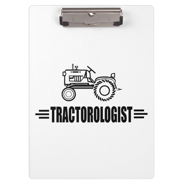 Porte-bloc Tracteur drôle (Devant)