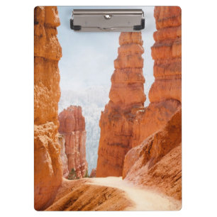 Porte-bloc Traînée de parc national de canyon de Bryce