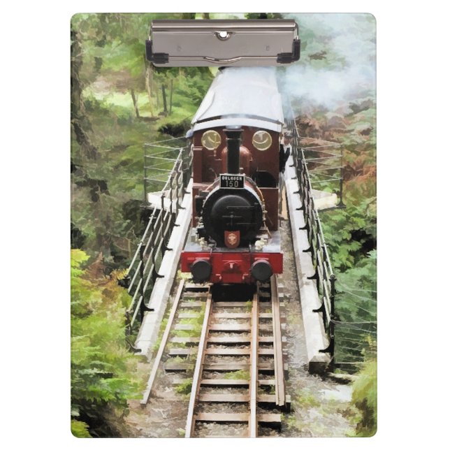 PORTE-BLOC TRAINS À VAPEUR (Devant)