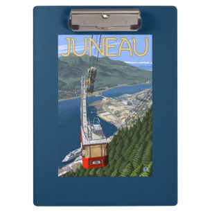 Porte-bloc Tram affiche de Vintage voyage au-dessus de