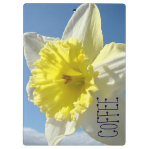 Porte-bloc Travaillera pour Coffee tableaux Daffodil Fleurs