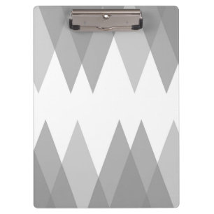 Porte-bloc Triangles gris