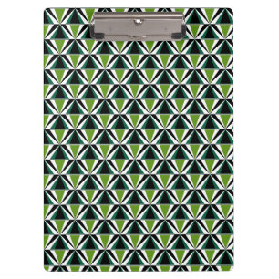Porte-bloc Triangles verts