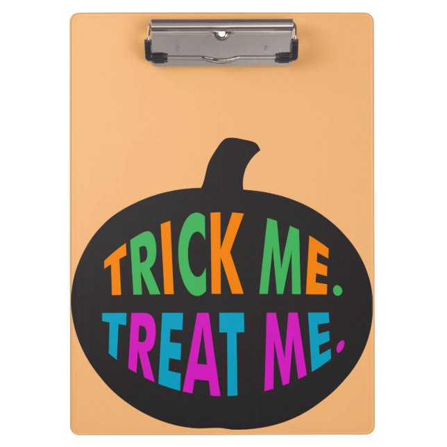 Porte-bloc Trick Me Treat Me Multi-Color (Devant)