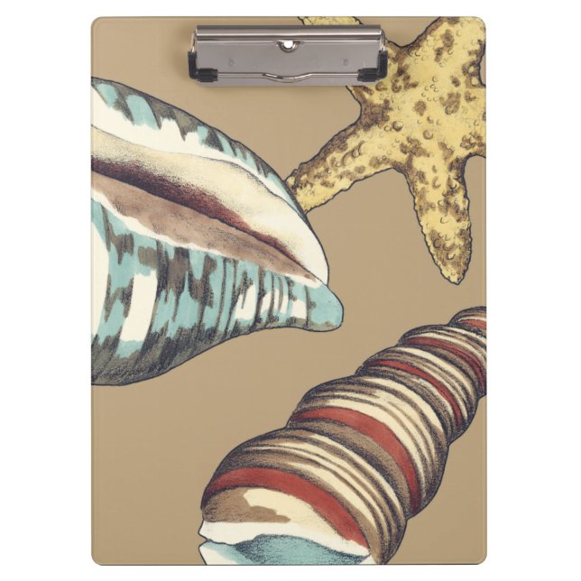 Porte-bloc Trio Shell sur Khaki (Devant)