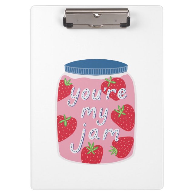Porte-bloc Tu es ma citation d'amour de jam (Devant)