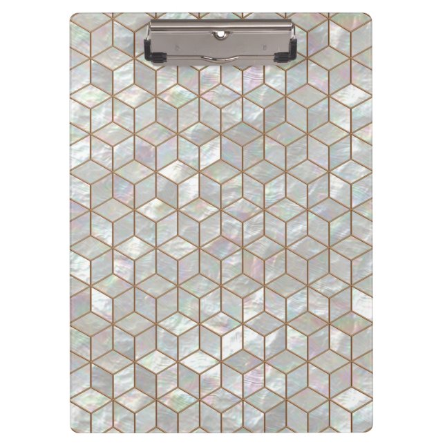 Porte-bloc Tuiles nacrées (Devant)