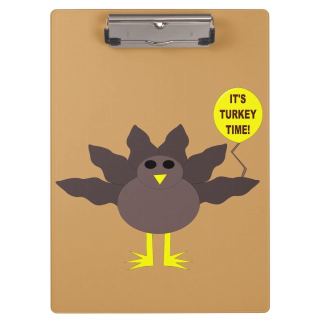 Porte-bloc Turquie Heure Thanksgiving Porte - bloc (Devant)