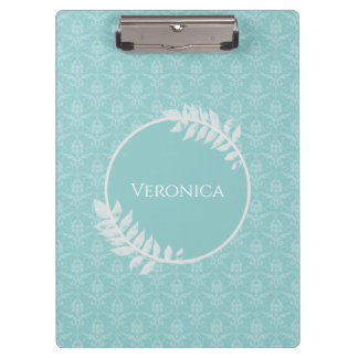 Porte-bloc Turquoise Elegant Porte - bloc Damask