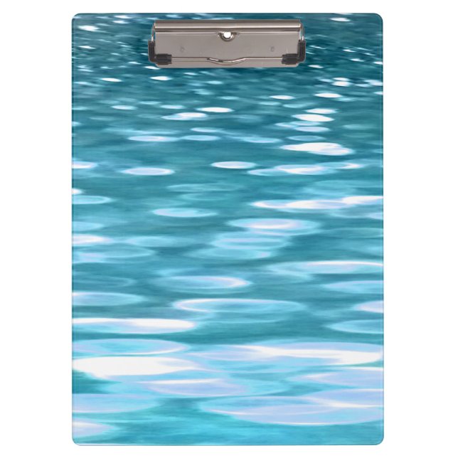 Porte-bloc Turquoise shimmer (Devant)