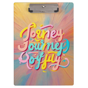 Porte-bloc "Typographie audacieuse du voyage"