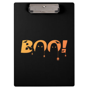 Porte-bloc Typographie effrayante mignonne avec chauves-souri