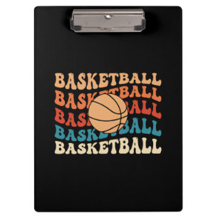 Porte-bloc Typographie sportive vintage Basketball Retro Desi