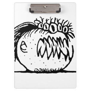 Porte-bloc Ugly fantasy monstre drawing