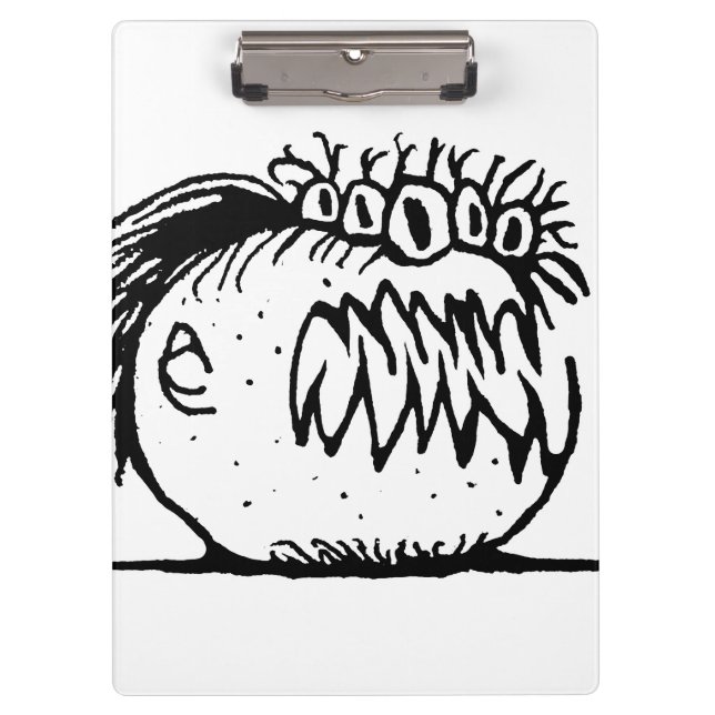 Porte-bloc Ugly fantasy monstre drawing (Devant)