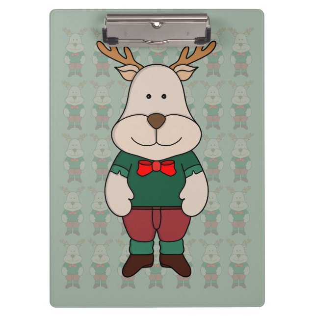 Porte-bloc Un cerf mignon (Devant)