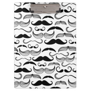 Porte-bloc Un club des messieurs. Motif 2 de moustache