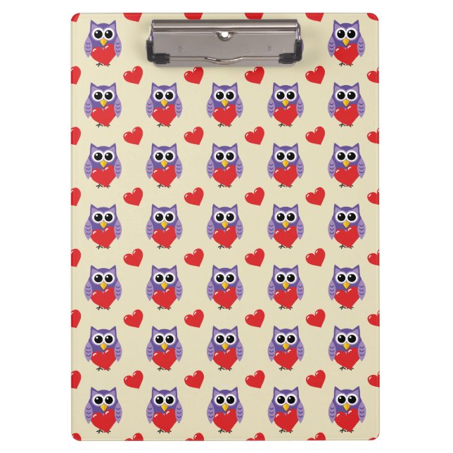Porte-bloc Un Motif Owen Love (Devant)