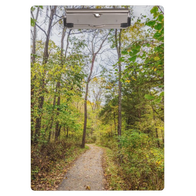 Porte-bloc Une promenade d'automne (Devant)